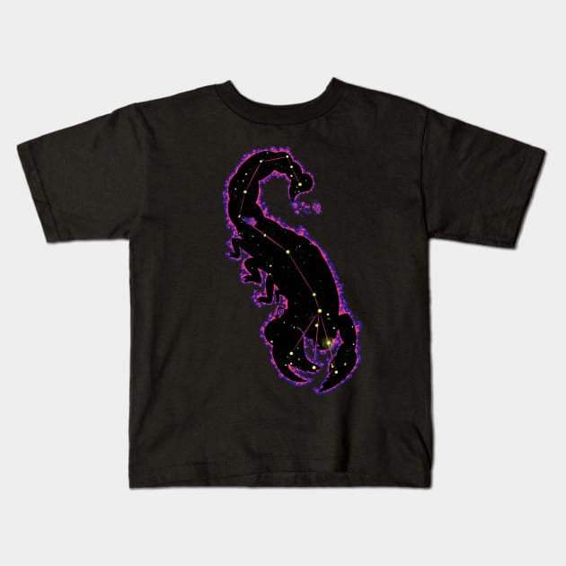 Scientific Scorpio Kids T-Shirt by Snarkasmic